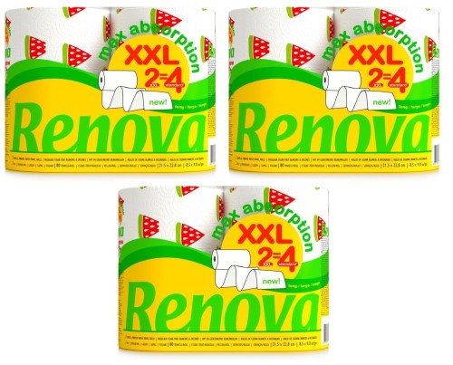3x Ręcznik Papierowy Renova Summer Edition 2R