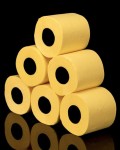 Żółty Toskański Papier Toaletowy Renova Zapachowy 16.1m 3-Warstwy 140 Listków
