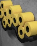 Żółty Toskański Papier Toaletowy Renova Zapachowy 16.1m 3-Warstwy 140 Listków