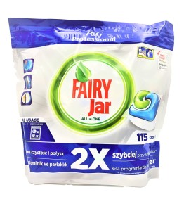 Tabletki do zmywarki Fairy Jar All in One 115szt