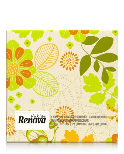 Serwetki papierowe Renova Nature Print 20 szt