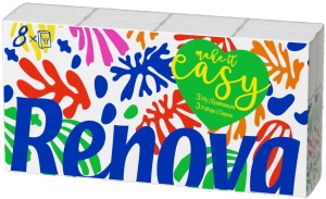Chusteczki higieniczne Renova Easy 8x9