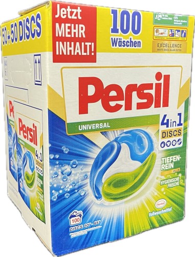 Kapsułki do prania Persil 4in1 Discs Universal 100p 2.5kg