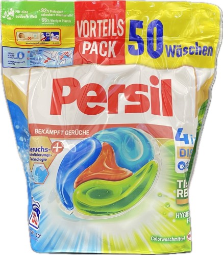 Kapsułki do prania Persil 4in1 Discs Bekampft Geruche 50p 1.25kg