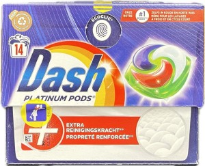 Kapsułki do prania Dash Platinum Extra 14p 380g
