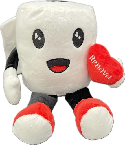 Pluszowa maskotka Rolka Renova Rexie