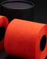 Czerwny papier toaletowy Renova tuba premium 3R