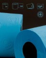 Niebieski papier toaletowy Renova tuba premium 3R