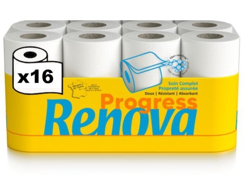 Papier toaletowy Renova Progress 16R