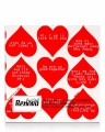 Serwetki Renova Hearts 20szt 33x33cm