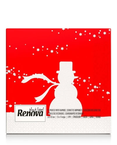 Serwetki Renova Snowman 20szt 33x33cm