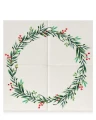 Serwetki Renova Xmas Wreath 20szt 33x33cm