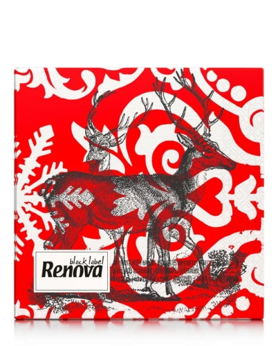 Serwetki Renova Reindeer 20szt 33x33cm