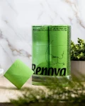 Zielony Papier Toaletowy Renova Zapachowy 16.1m 3-Warstwy 140 Listków 6 Rolek