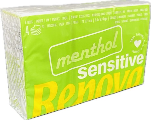 Chusteczki higieniczne Renova Mentol 6x9 szt