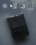 Chusteczki higieniczne Renova Black label czarne 6x7szt