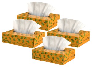 4x Chusteczki wyciągane Renova Aroma Cannabis 46 szt