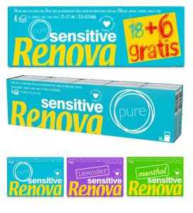 Zestaw DEMO chusteczki seria Sensitive 52 paczki 448 szt
