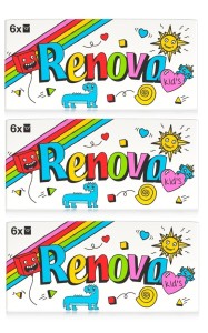 3x Chusteczki higieniczne Renova dla dzieci 6x7
