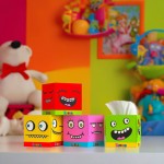 Chusteczki Renova do twarzy dla dzieci GREEN 50 szt