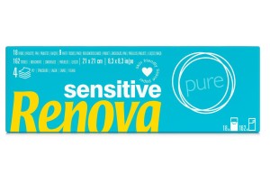 Chusteczki Higieniczne w Paczkach Renova Sensitive Pure 4-Warstwy 162 Sztuki