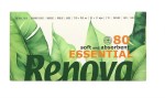 Chusteczki Higieniczne w Pudełku Renova Essential 2-Warstwy 80 Sztuk