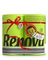 Limonkowy Papier Toaletowy Renova Zapachowy 20.7m 3-Warstwy 180 Listków 4 Rolki.