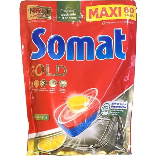 Somat Gold Zitrone &amp; Limette 60szt 1,1kg