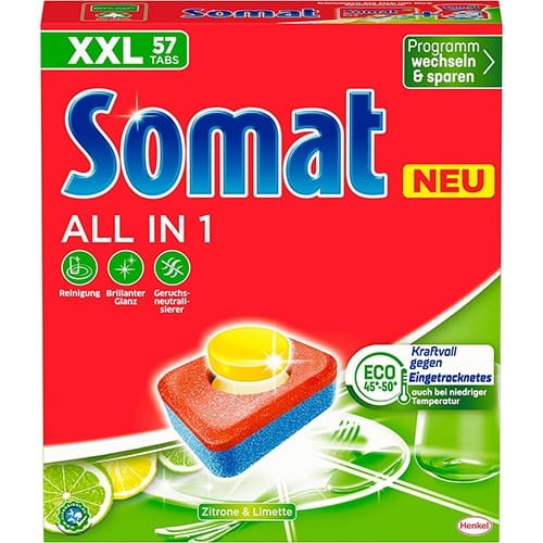 Somat All in 1 Zitrone &amp; Limette 57szt 1kg