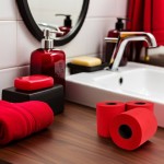 Czerwony Papier Toaletowy Renova Zapachowy 16.1m 3-Warstwy 140 Listków 6 Rolek