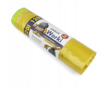 Grube Mocne Worki Na Śmieci 120L Żółte 35μm 0.4kg 70x100cm 10szt