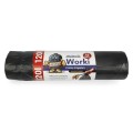 Grube Mocne Worki Na Śmieci 120L Czarne 35μm 0.4kg 70x100cm 10szt