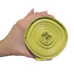 Grube Mocne Worki Na Śmieci 240L Żółte 55μm 1.10kg 90x140cm 10szt