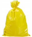 Grube Mocne Worki Na Śmieci 240L Żółte 55μm 1.10kg 87x130cm 10szt