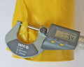Grube Mocne Worki Na Śmieci 240L Żółte 55μm 1.10kg 87x130cm 10szt
