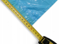 Grube worki na śmieci BBTapes niebieskie 120l 70x100cm 10szt z taśmą ściągającą