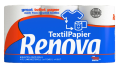 Papier toaletowy Renova Textilpapier 17.3m 3-warstwy 150 Listków 6 rolek