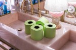 Zielony Papier Toaletowy Renova Zapachowy 16.1m 3-Warstwy 140 Listków 6 Rolek