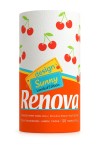 Ręcznik kuchenny papierowy Renova Design Cherries XXL 2 warstwowy 1 Rolka