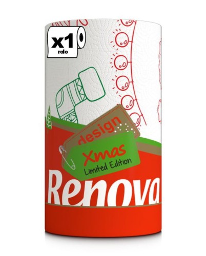 Ręcznik Papierowy Renova Boże Narodzenie 1R