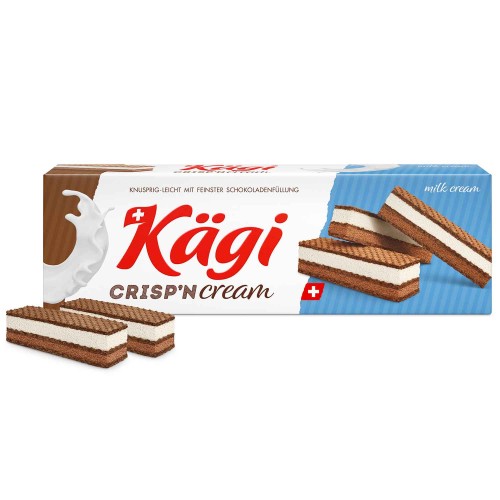 Wafelki Kägi Crisp'n Cream Milk 110g