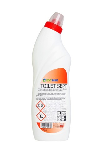 Żel myjąco-wybielający z aktywnym chlorem TOILET SEPT 750 ml
