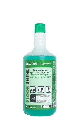 Mocno pieniący zapachowy płyn do mycia podłóg FLOOR SHINE 1L