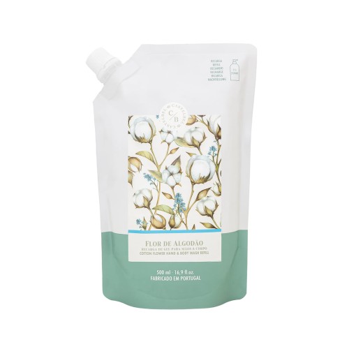 Żel do rąk i ciała Castelbel Cotton Flower Uzupełnienie 500ml