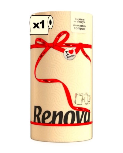 Ręczniki Papierowy Kuchenny Renova Kolor Kremowy 1R