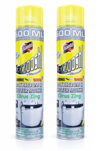 2x Pianka Xanto Bathroom Mousse Citrus 500ml