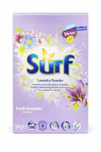Proszek do prania Surf Fresh Lavender & Mint 100p 5kg