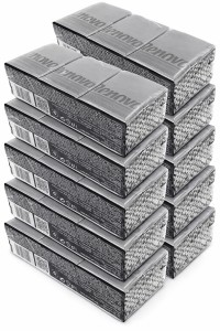 10x Chusteczki higieniczne Renova Black label czarne 6x7szt