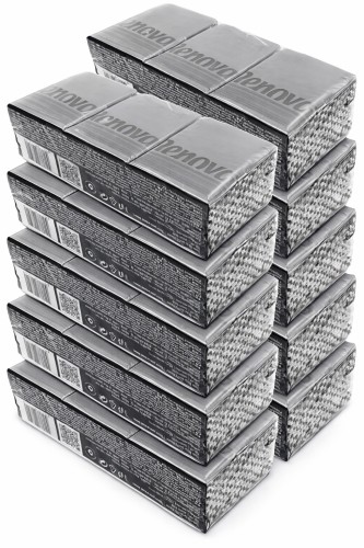 10x Chusteczki higieniczne Renova Black label czarne 6x7szt