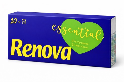 Chusteczki kieszonkowe Renova Essential 10x9